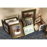 VARIOUS FRAMED PRINTS