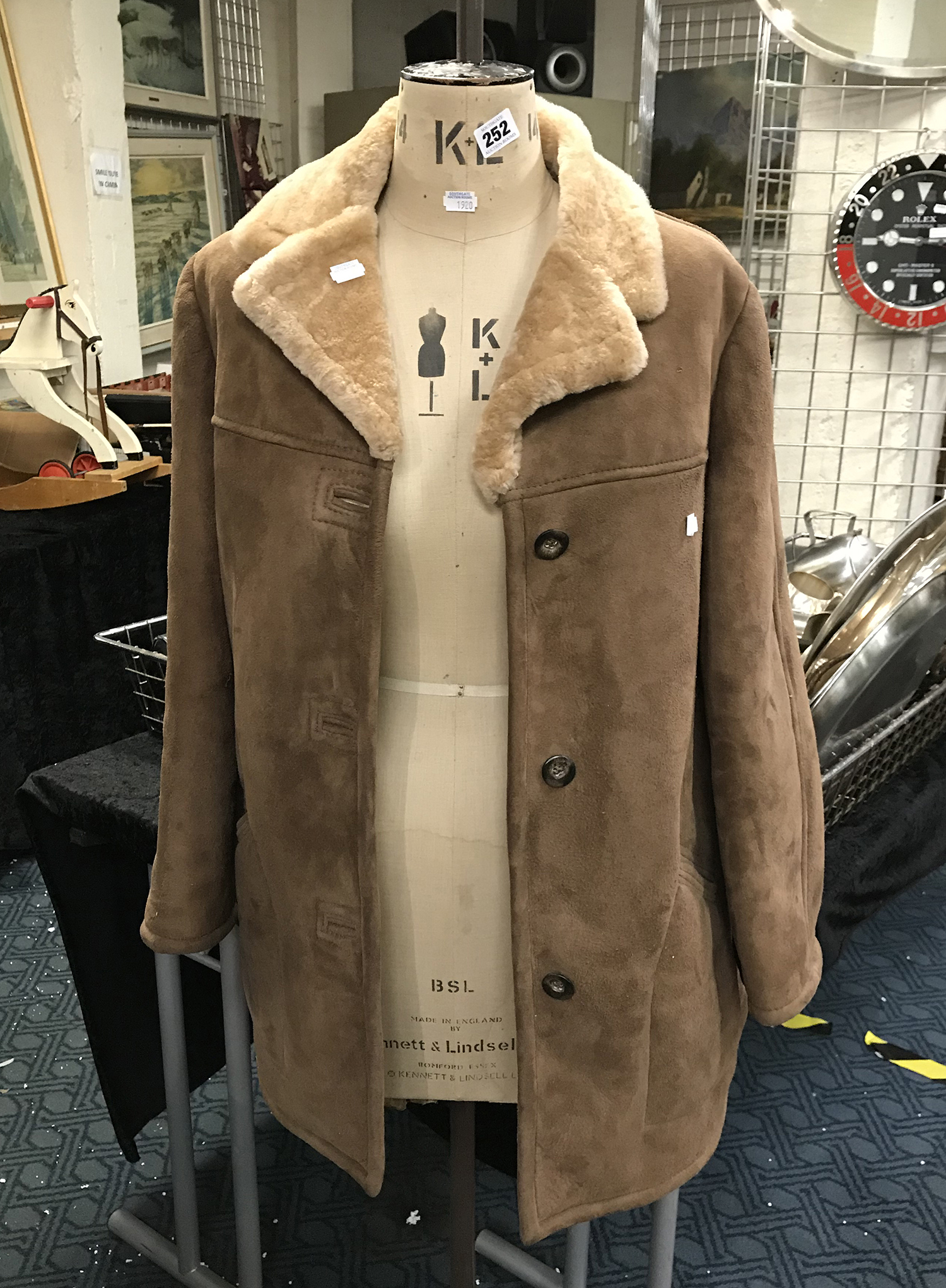 LADIES SHEEPSKIN COAT