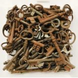 COLLECTION OF OLD CHATEAU KEYS