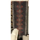 FINE NORTH WEST PERSIAN SENNEH RUNNER 387CM X 92CM