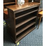 MAHOGANY BOOKCASE