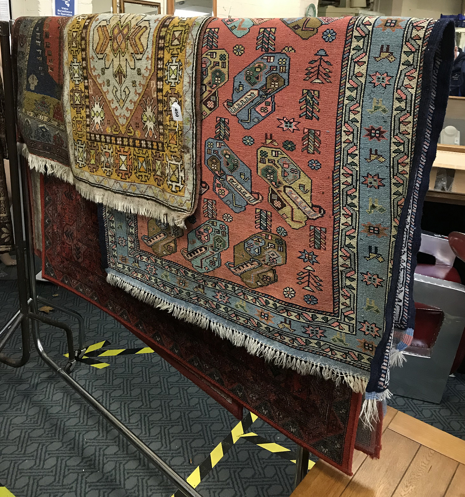 VARIOUS SMALL RUGS
