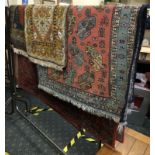 VARIOUS SMALL RUGS