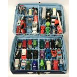 COLLECTORS CASE OF MATCHBOX DIE CAST CARS