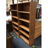 PAIR OF 6FT BOOKCASES