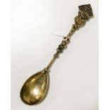 EARLY CONTINENTAL SILVER SPOON -1900
