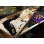 GOULD ELECTRIC STRATOCASTER STYLE GUITAR - BOXED WITH ACCESSORIES