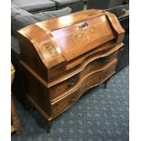 INLAID WRITING CHEST