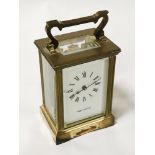 MAPPIN & WEBB CARRIAGE CLOCK