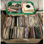 2 BOXES OF 45'S RECORDS