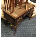 REGENCY STYLE PEDESTAL DESK