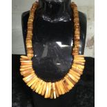 BUTTERSCOTCH AMBER NECKLACE