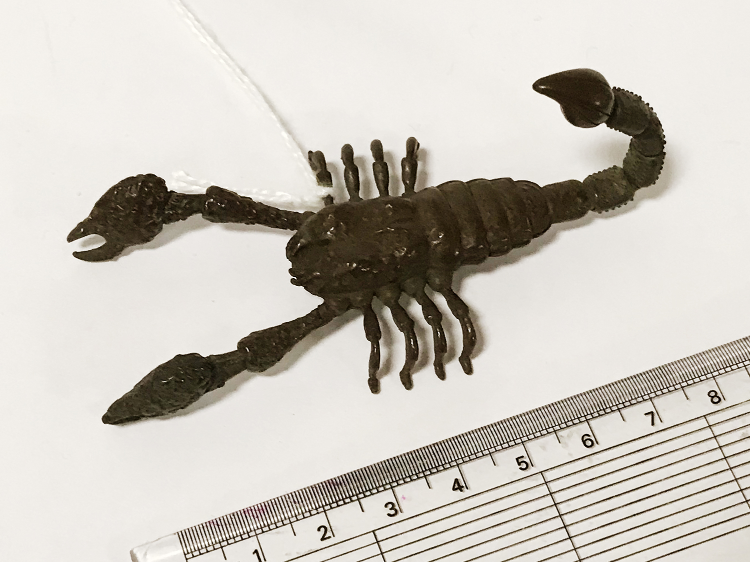 BRONZE ARTICULATED SCORPION