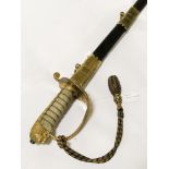 ROYAL NAVY OFFICERS SWORD