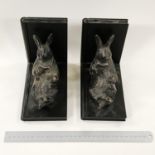 TWO PETER RABBIT BOOKENDS