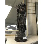 ROSEWOOD FIGURE OF MAN -47CM