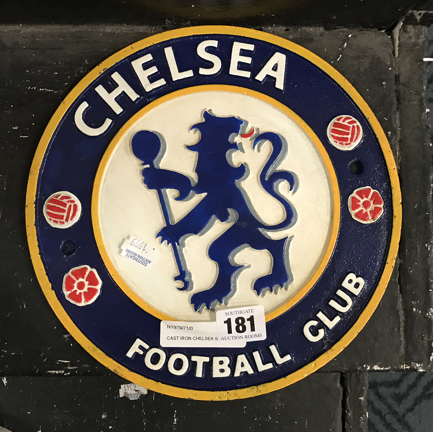 CAST IRON CHELSEA SIGN