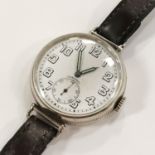 LONGINES WRISTWATCH IN SILVER