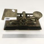 VICTORIAN POST OFFICE SCALES