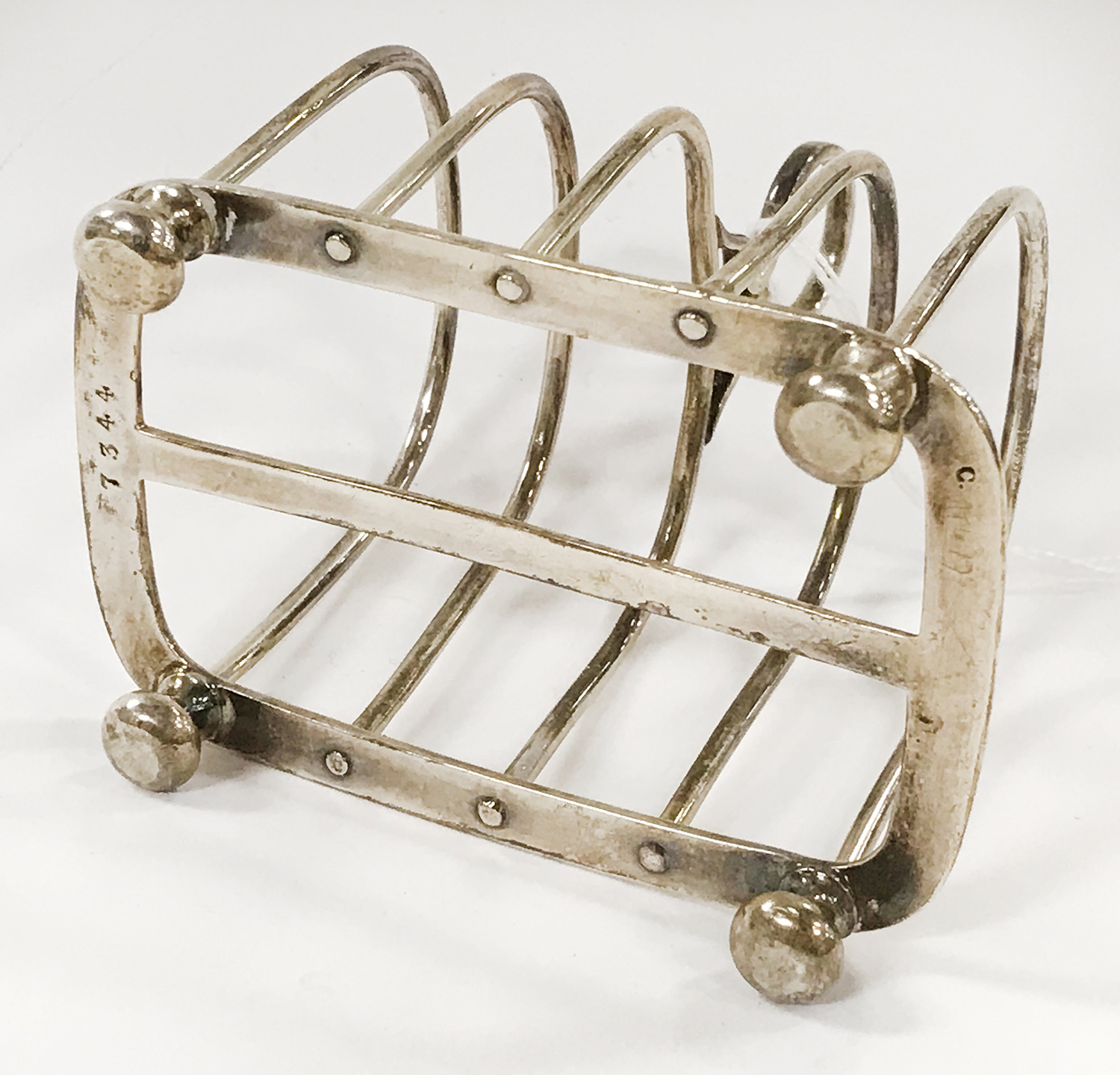 HM SILVER TOAST RACK - Image 4 of 4