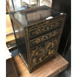 ORIENTAL CABINET -2FT TALL