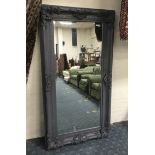 LARGE GREY MIRROR IN GOOD CONDITION - LENGTH 183CM X WIDTH 96CM
