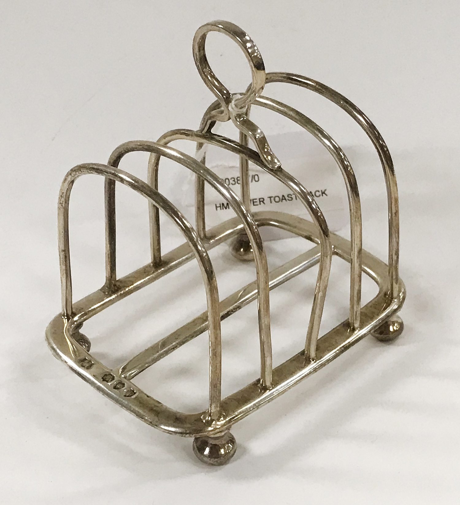 HM SILVER TOAST RACK - Image 2 of 4