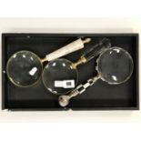 SET 3 MAGNIFYING GLASSES