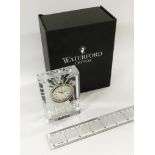 WATERFORD CRYSTAL CLOCK - BOXED