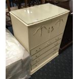 WHITE CHEST OF DRAWERS / CABINET