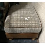 TWO TONE POUFFE - GOOD CONDITION