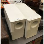 TWO BOSE SPEAKERS (NO LEADS)