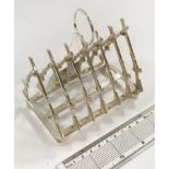 SILVER PLATED RIFLE TOAST RACK