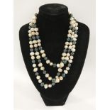 OPERA LENGTH MIXED PEARL NECKLACE