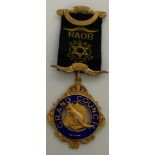 HALLMARKED SILVER MEDAL FOR RAOB - GRAND COUNCIL