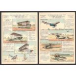 TWO VINTAGE FRENCH LE DOMAINE L'AIR POSTCARDS