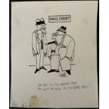 CHIC, CYRIL JACOB (1926 – 2000) ORIGINAL CARTOON ARTWORK