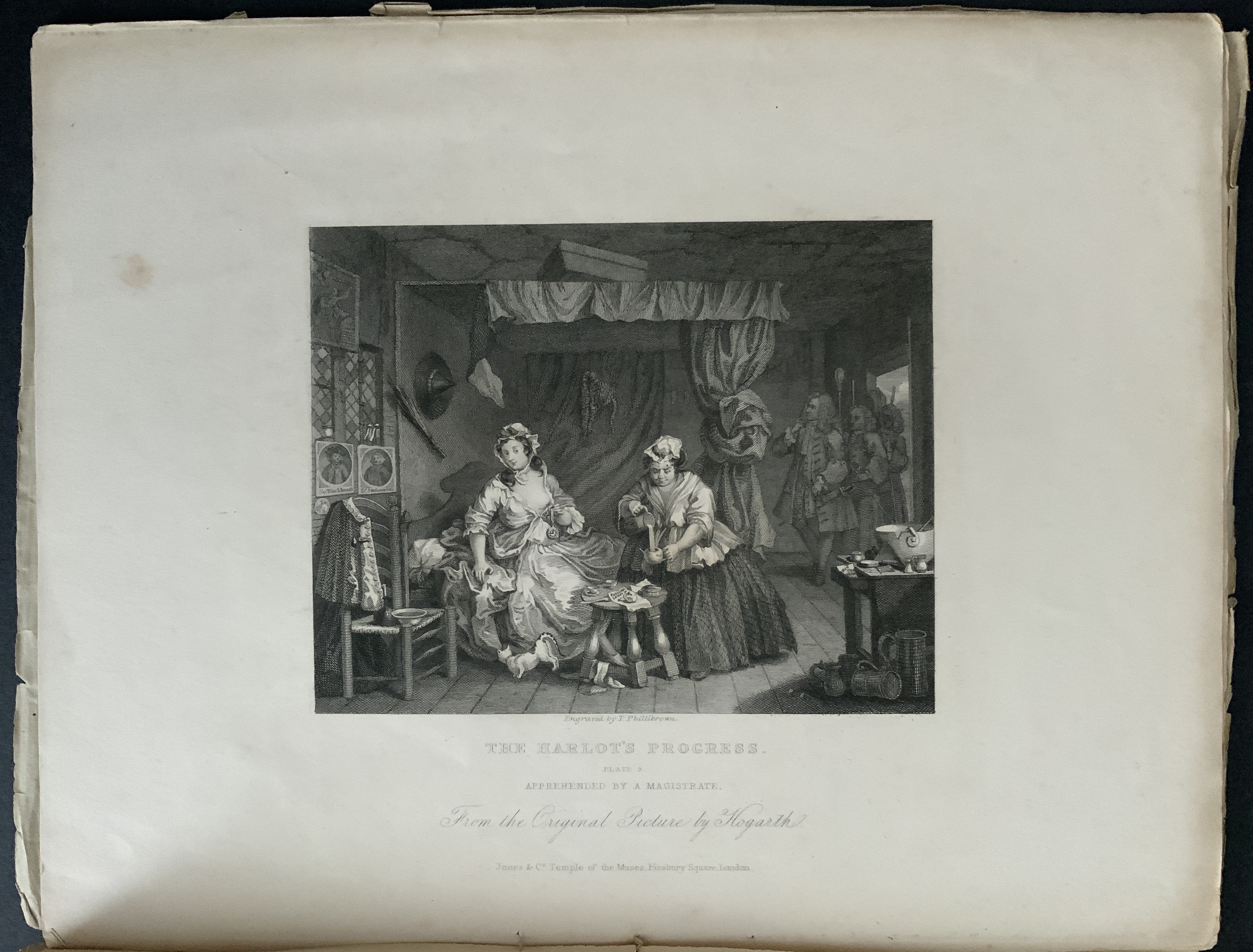 FOUR MAGAZINES OF COMMEMORATION EDITION OF THE WORKS OF WILLIAM HOGARTH IN THE SERIES OF ENGRAVINGS - Image 6 of 8