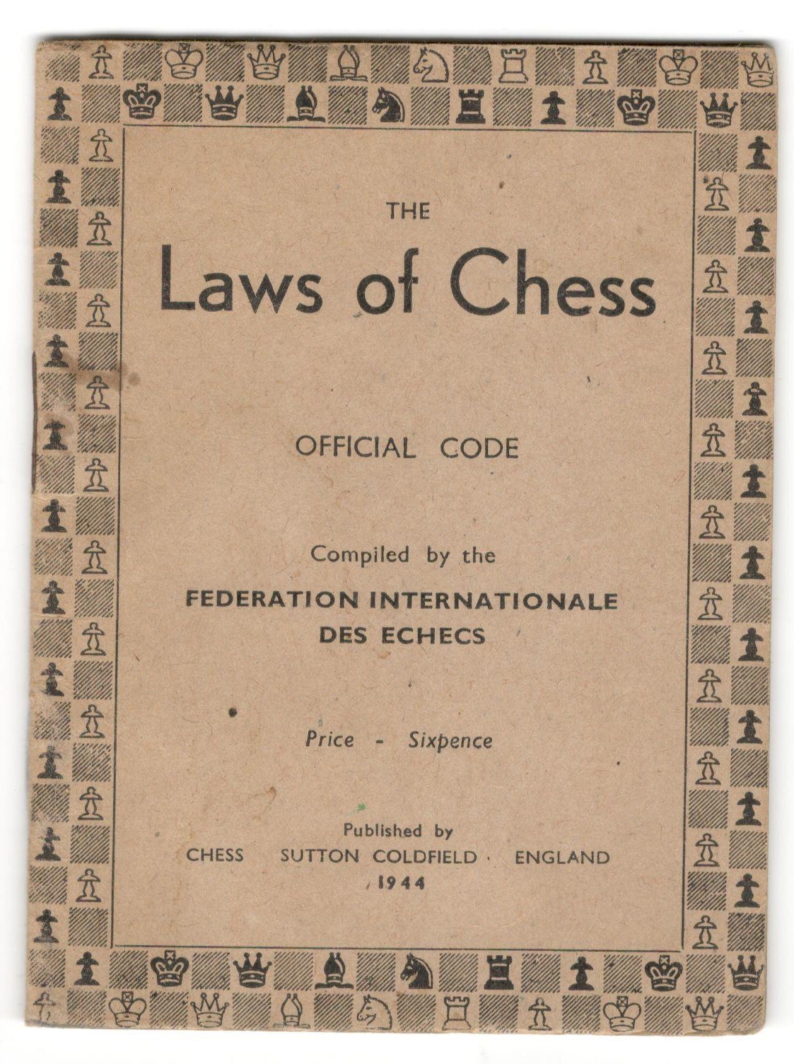 1944 THE LAWS OF CHEST OFFICIAL CODE