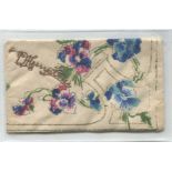 ANTIQUE PERFUMED SACHET POSTCARD