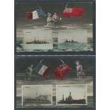 TWO VINTAGE PATRIOTIC POSTCARDS