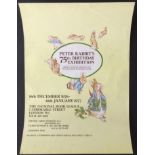 PETER RABBIT’S 75th BIRTHDAY EXHIBITION SMALL POSTER 1976-1977 App.size: 24cm x 33cm