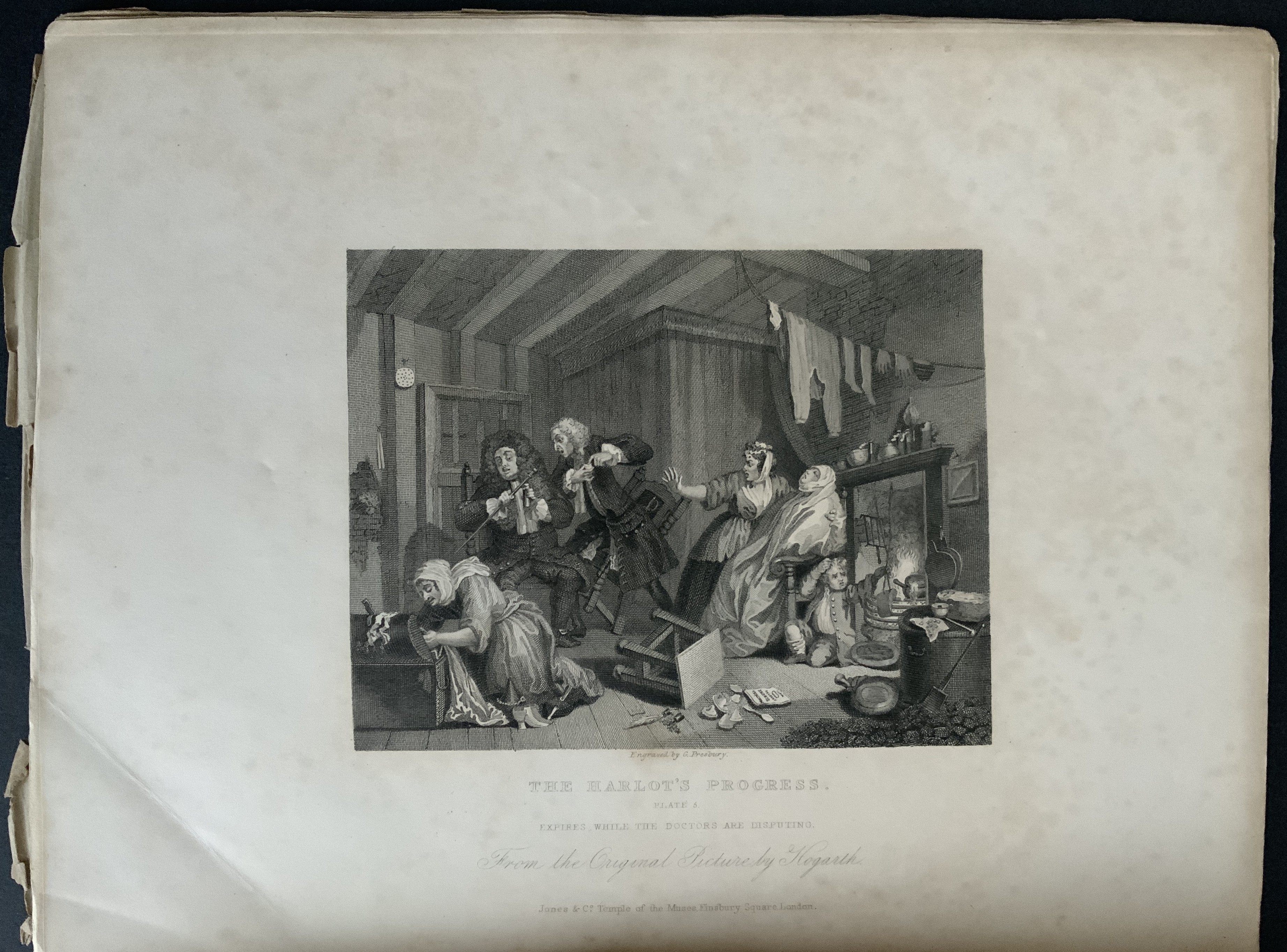 FOUR MAGAZINES OF COMMEMORATION EDITION OF THE WORKS OF WILLIAM HOGARTH IN THE SERIES OF ENGRAVINGS - Image 4 of 8