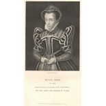 ENGRAVING OF QUEEN MARY BY H.T. RYALL FROM THE ORIGINAL OF HOLBEIN