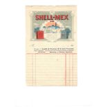1920s SHELL-MEX ADVERTISING PAGE