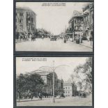 TWO VINTAGE POSTCARDS OF DAIREN SOUTH MANCHURIA