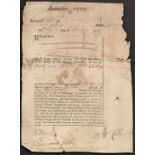 1714 ANNUITIES FOR THE SIR ROGER MOSTYN BARONET ONE OF THE FOUR TELLERS OF THE RECEIPT