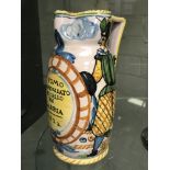 HAND PAINTED WATER JUG