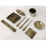 QTY OF SILVER ITEMS
