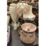 COLLECTION OF LAMPS ETC